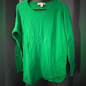 Michael Kors Emerald Green Knit Top
